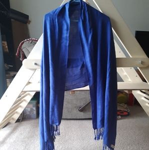 Royal blue Pashmire Shawl